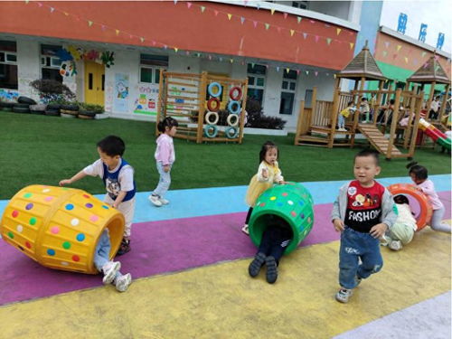 幼儿园滚筒游戏,快乐运动与创造力培养之旅